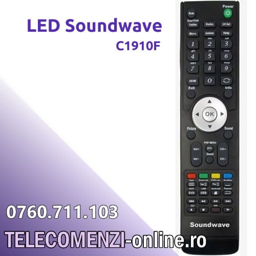 Telecomanda Soundwave C1910F