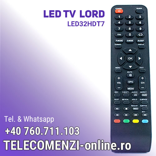 Telecomanda Lord TV | Telecomenzi online