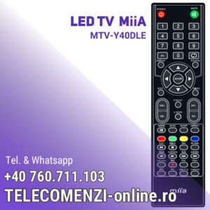 Telecomanda MiiA MTV-Y40DLE