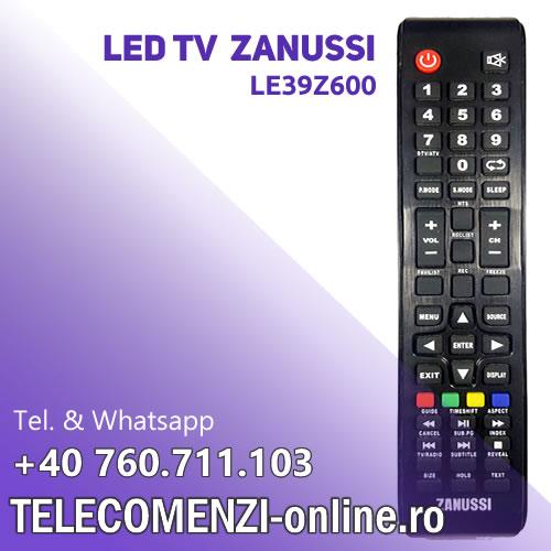 Telecomanda Zanussi LE39Z600