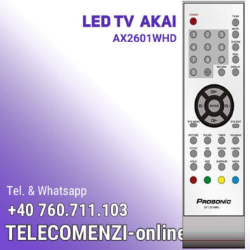 Telecomanda Akai AX2601WHD