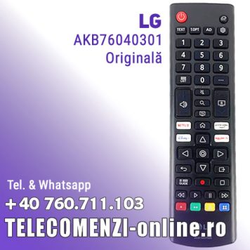Telecomandă ORIGINALĂ LG AKB76037605 / AKB76040301 - Smart TV LED / OLED