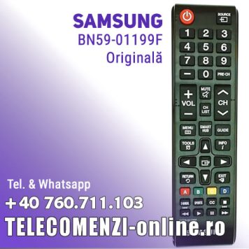Telecomandă ORIGINALĂ Samsung BN59-01199F - pentru TV LED / LCD Samsung