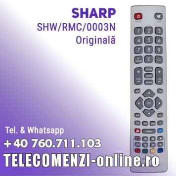 Telecomandă ORIGINALĂ SHARP RF (RADIO) SHW/RMC/0003N