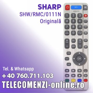 Telecomandă ORIGINALĂ SHARP RF (RADIO) SHW/RMC/0111N