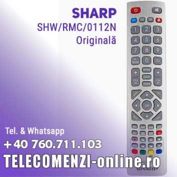 Telecomandă ORIGINALĂ SHARP SHW/RMC/0112N