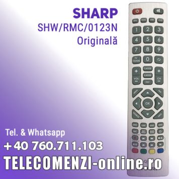 Telecomandă ORIGINALĂ SHARP SHW/RMC/0123N